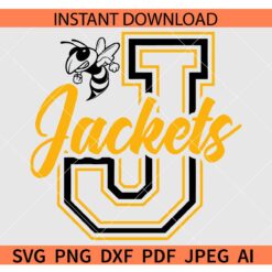 Jackets Jersey SVG, J Hornet Jackets SVG