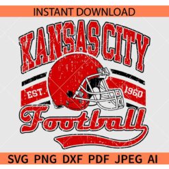Kansas-city-football-svg, Chiefs SVG, Kansas City SVG, Football Team SVG, Mascot SVG