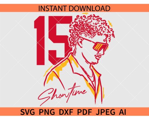 Mahomes Showtime SVG, 15 Mahomes Showtime SVG, Mahomes Grim Reaper KC SVG