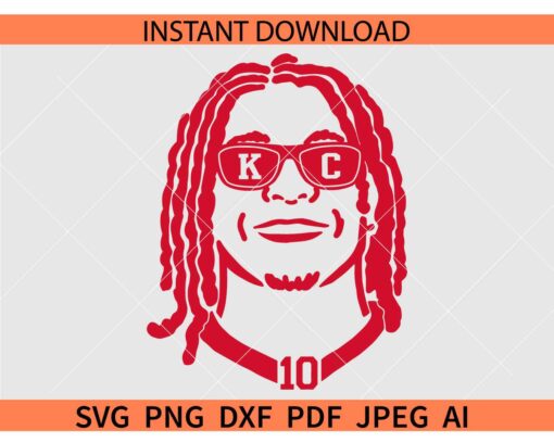 Pacheco SVG, Isiah Pacheco SVG, Pacheco chiefs 10 SVG, Pacheco Kansas city Chiefs SVG