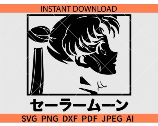 Sailor moon SVG, Anime SVG, Bishōjo Senshi Sailor Moon Svg, Mangaka Takeuchi Naoko SVG