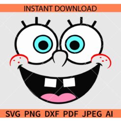 Spongebob faces SVG