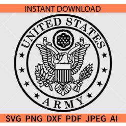 United States Army Seal Logo SVG