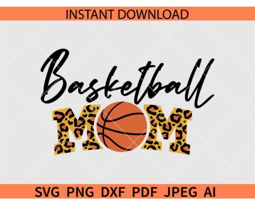 Basketball Mom SVG