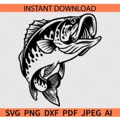 Bass pro shops Logo SVG, Bass pro shop Vector SVG, Bass Fishing SVG