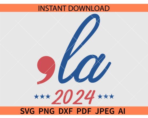 Comma la 2024 SVG, 2024 Comma la SVG