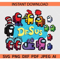 Dr Sus Among Us SVG, Dr Seuss Among Us SVG