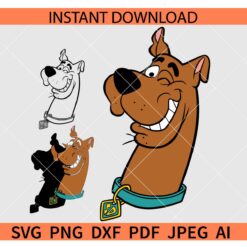 Scooby Doo SVG, Winking Scooby Doo SVG