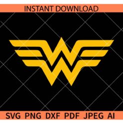 Wonder Woman Logo SVG