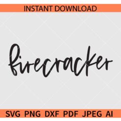 Firecracker SVG, 4th Of July SVG