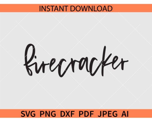 Firecracker SVG, 4th Of July SVG