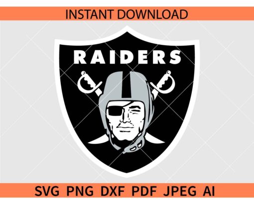LA raiders SVG, Las Vegas Raiders Logo SVG