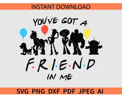 You've got a friend in me SVG
