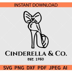 Cinderella & Co Est 1950 SVG, Disney Family SVG