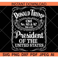 Donald Trump Old Brand SVG, Donald Trump Old Brand President of the United States SVG