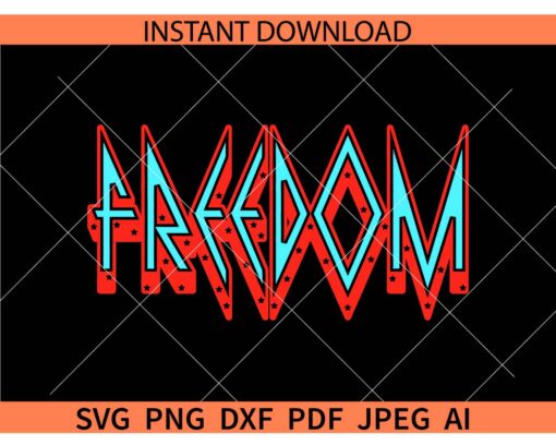 Freedom Stars 4th of July SVG, Triangle Freedom Stars SVG 
