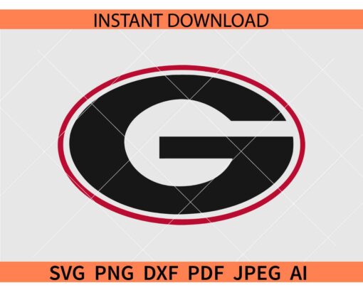 Georgia bulldogs Logo SVG, The Bulldogs Logo SVG, Team Bulldogs Sports Logo SVG