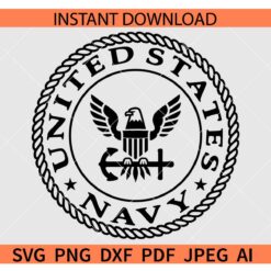 US Navy logo SVG, United States Navy logo SVG