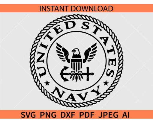 US Navy logo SVG, United States Navy logo SVG