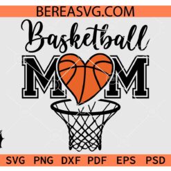 Basketball Mom Svg, Basketball Mom Hoop svg