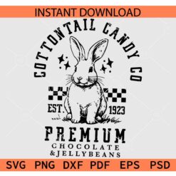 Cottontail Candy Company SVG, Cottontail Candy Company Est 1923 SVG