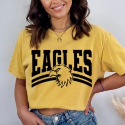 Eagles Varsity Font SVG PNG, Eagle Head svg, Eagles Mascot svg