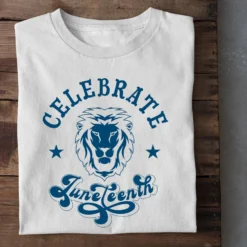 King Lion Head Celebrate Juneteenth SVG, June 1865 lion Face SVG