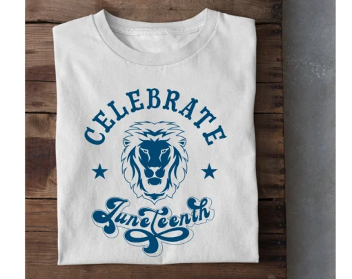 King Lion Head Celebrate Juneteenth SVG, June 1865 lion Face SVG