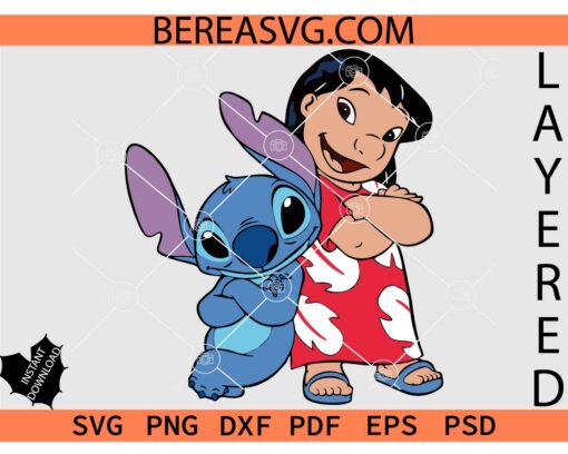 Lilo & Stitch SVG, Lilo and Stitch SVG