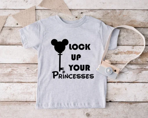 Lock up your Princesses SVG, Mickey Ears Key Lock up your Princesses SVG