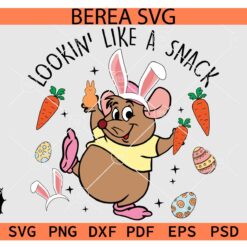 Lookin Like A Snack Easter Design SVG, Princess Easter Day SVG