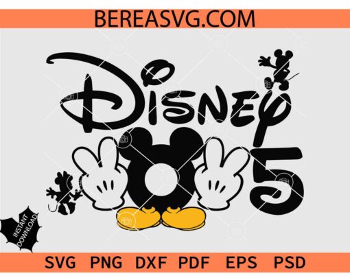 Mickey Disney 2025 SVG, Disney 2025 Mickey Ears SVG, Mickey Mouse Disney 2025 SVG