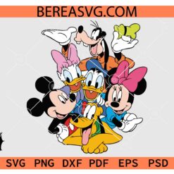 Mickey & Friends SVG, Mickey and Friends SVG