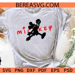 Mickey Jordan SVG, Mickey Mouse Basketball SVG, Disney Jordan SVG