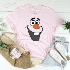 Olaf SVG, Disney Olaf Face SVG, Disneyland Olaf Face Shirt SVG