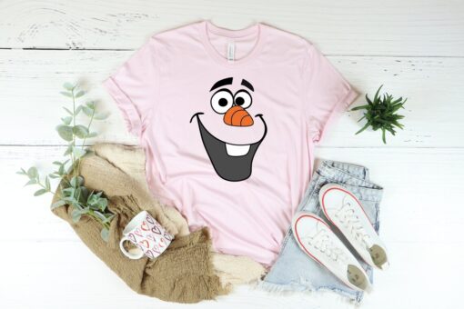 Olaf SVG, Disney Olaf Face SVG, Disneyland Olaf Face Shirt SVG
