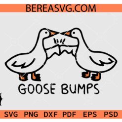 Goose Bumps Svg, Goose design SVG
