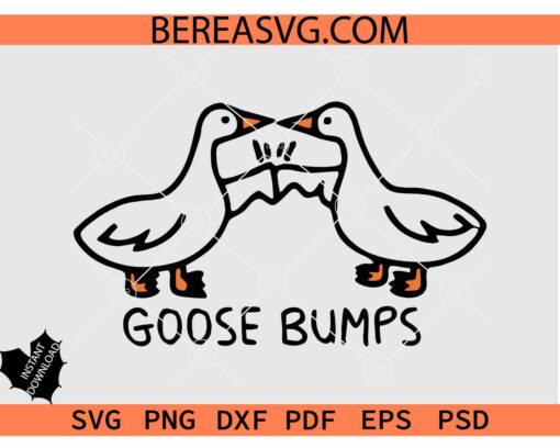 Goose Bumps Svg, Goose design SVG