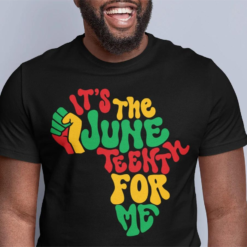 It's The Juneteenth For Me SVG, African American SVG, African Map It's The Juneteenth For Me SVG