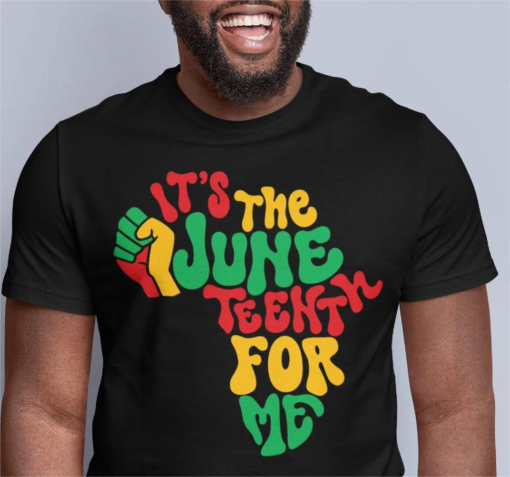 It's The Juneteenth For Me SVG, African American SVG, African Map It's The Juneteenth For Me SVG