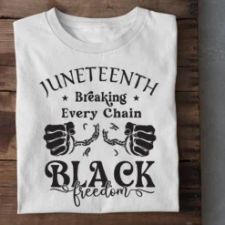 Juneteenth breaking every chain svg, Breaking Every Chain svg