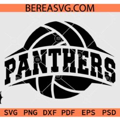 Panthers Volleyball SVG PNG, Volleyball Ball Panthers SVG
