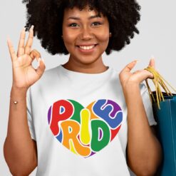 Pride Heart pride colors SVG, Love Is Love Heart SVG, Gay pride Heart colored SVG