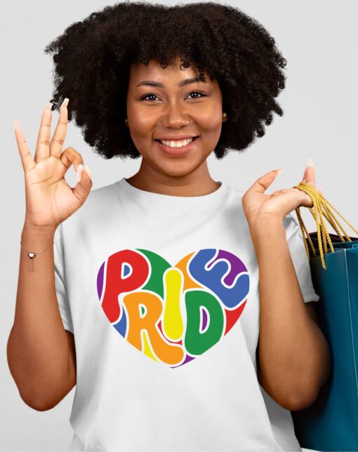 Pride Heart pride colors SVG, Love Is Love Heart SVG, Gay pride Heart colored SVG